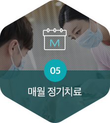 매월 정기치료